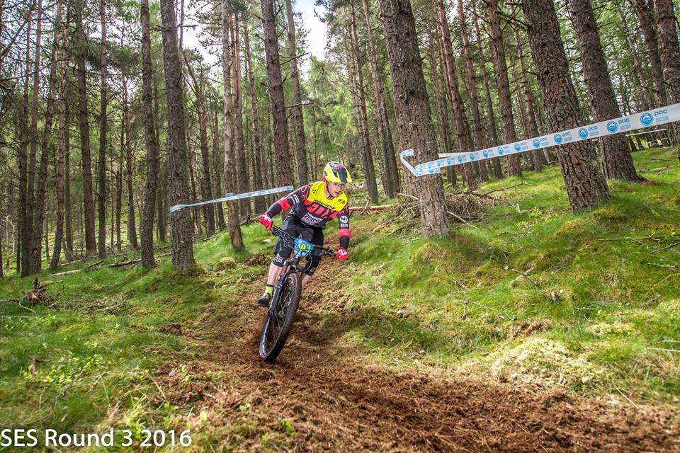 Chris Hutchens Team Wideopenmag Scottish Enduro Series Nukeproof Mega Glenlivet Mountain Bike Centre No Fuss Events