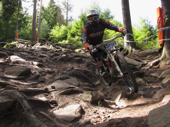 Handling the rock garden in Bad Wildbad well