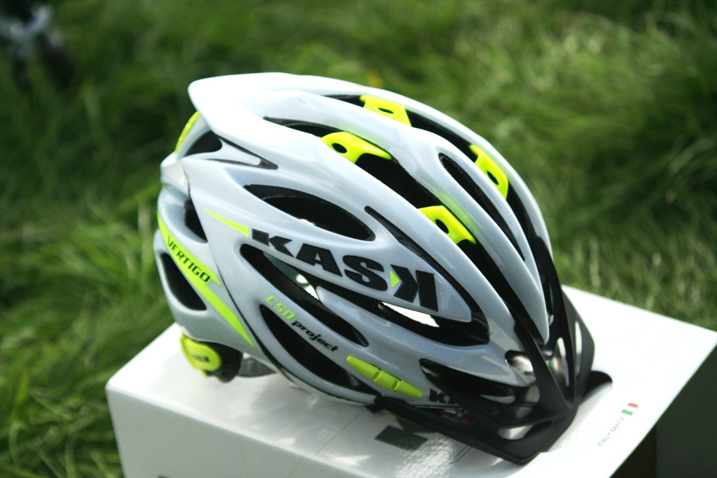 kask vertigo MTB helmet Black/Lime Size Large 59-62cm 